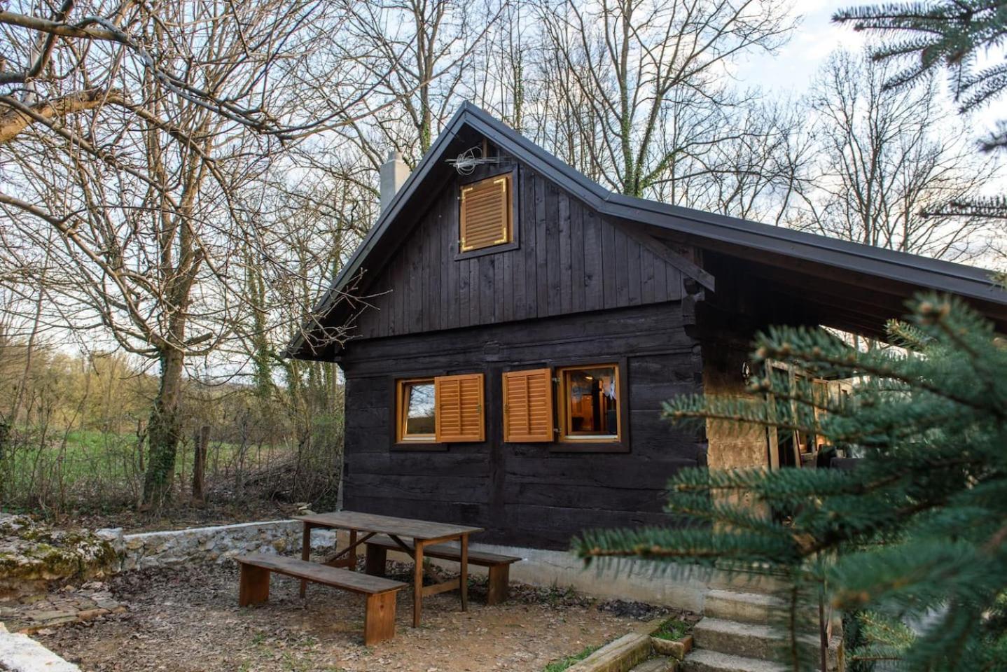 Wooden House Near The River Kupa Kamanje Εξωτερικό φωτογραφία