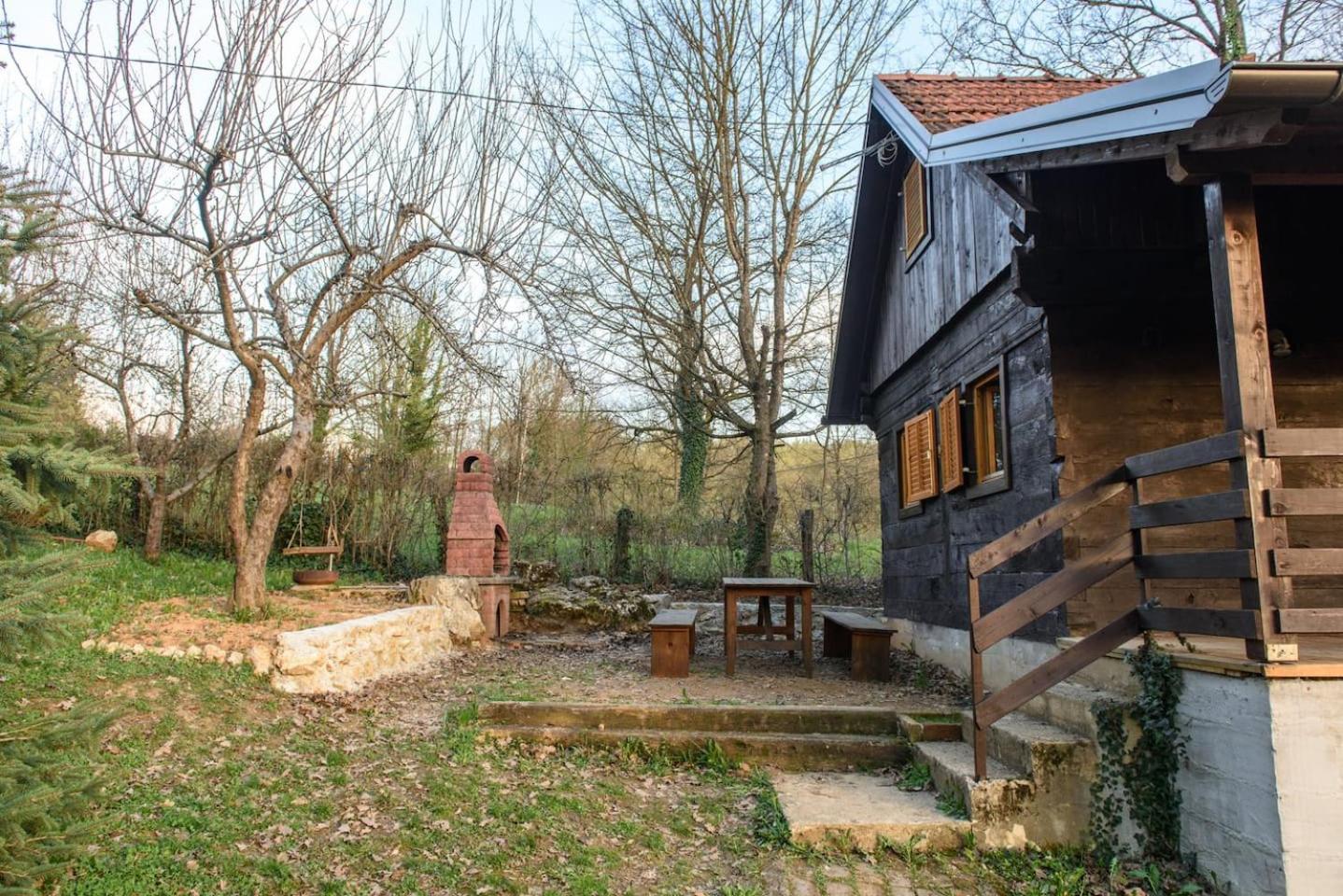 Wooden House Near The River Kupa Kamanje Εξωτερικό φωτογραφία
