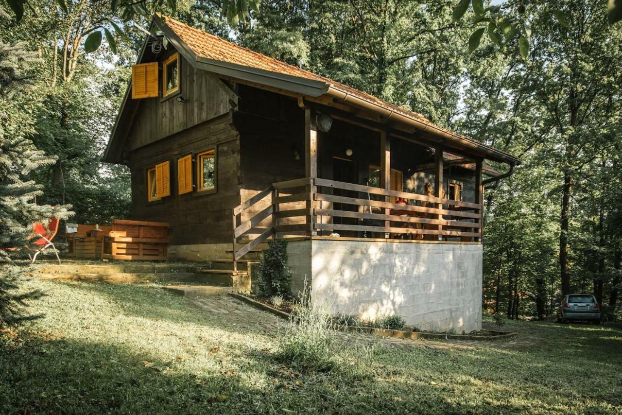 Wooden House Near The River Kupa Kamanje Εξωτερικό φωτογραφία